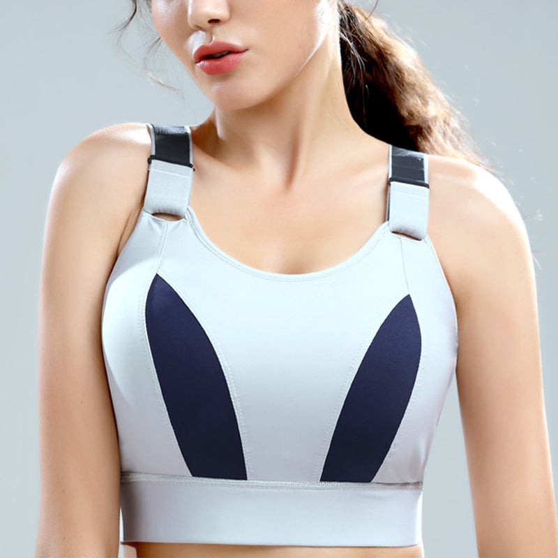 Full Coverage Cross Strap Sports Bra zbrasonline