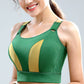 Full Coverage Cross Strap Sports Bra zbrasonline