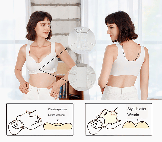 Mellifluous Front Closure Bra zbrasonline