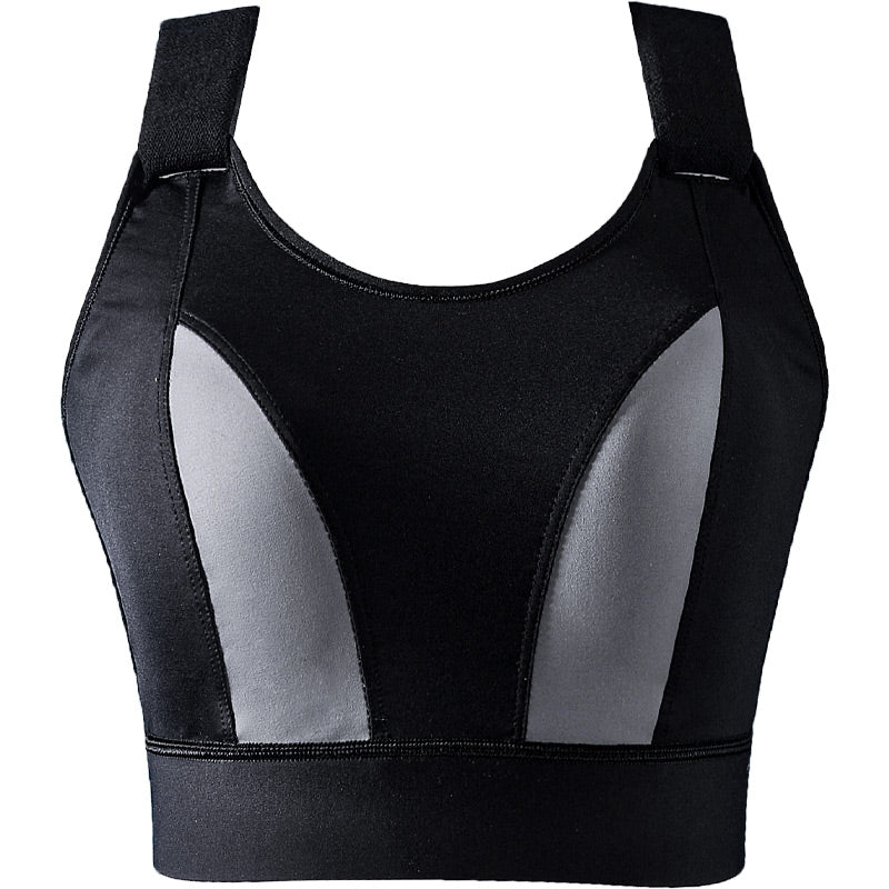 Full Coverage Cross Strap Sports Bra zbrasonline