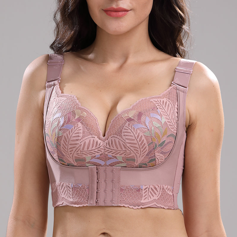 Full Coverage Shapewear Front Closure Bra zbrasonline